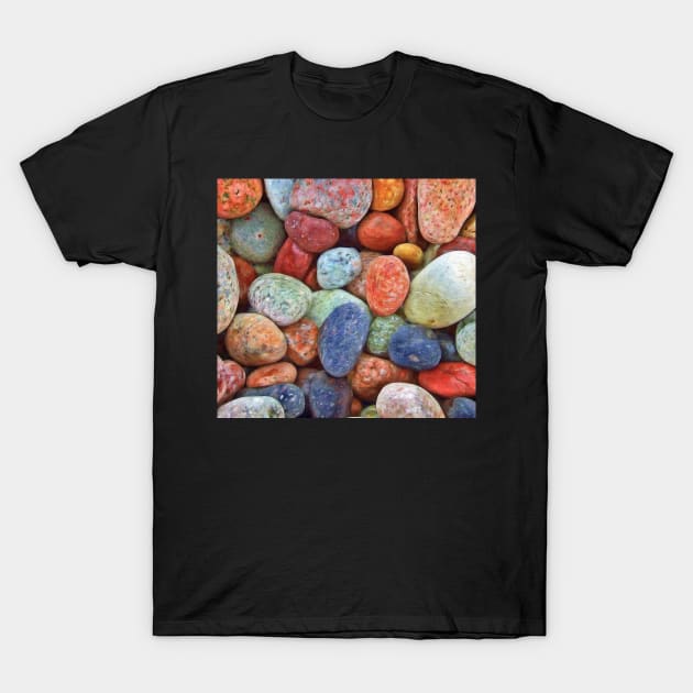 Colour pebbles T-Shirt by Ur Destiny 